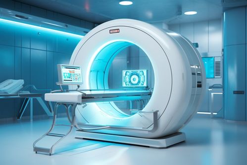 現(xiàn)代科技ct掃描機(jī)器醫(yī)療儀器攝影圖 攝影圖